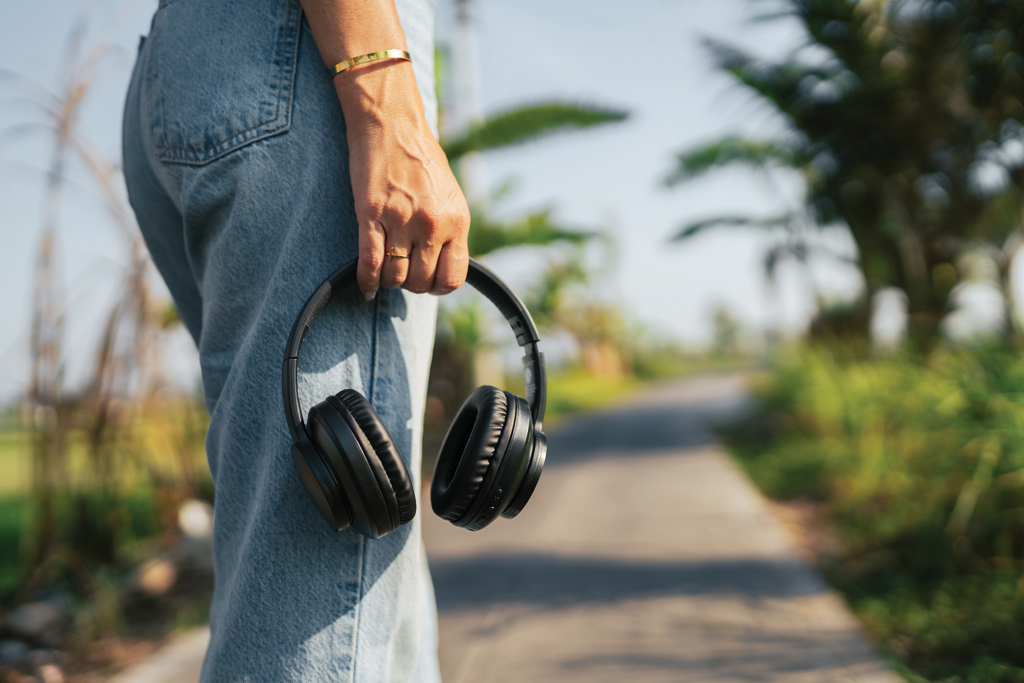 Auriculares reciclados inalámbricos personalizados